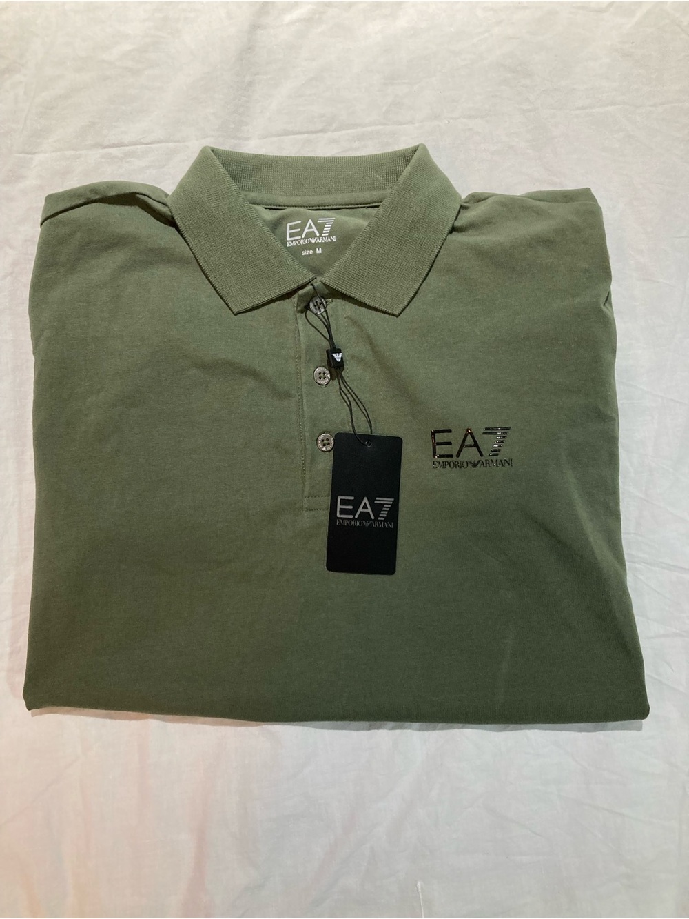 EA7 Emporio Armani Polo Shirt, Men’s size medium, NWT!